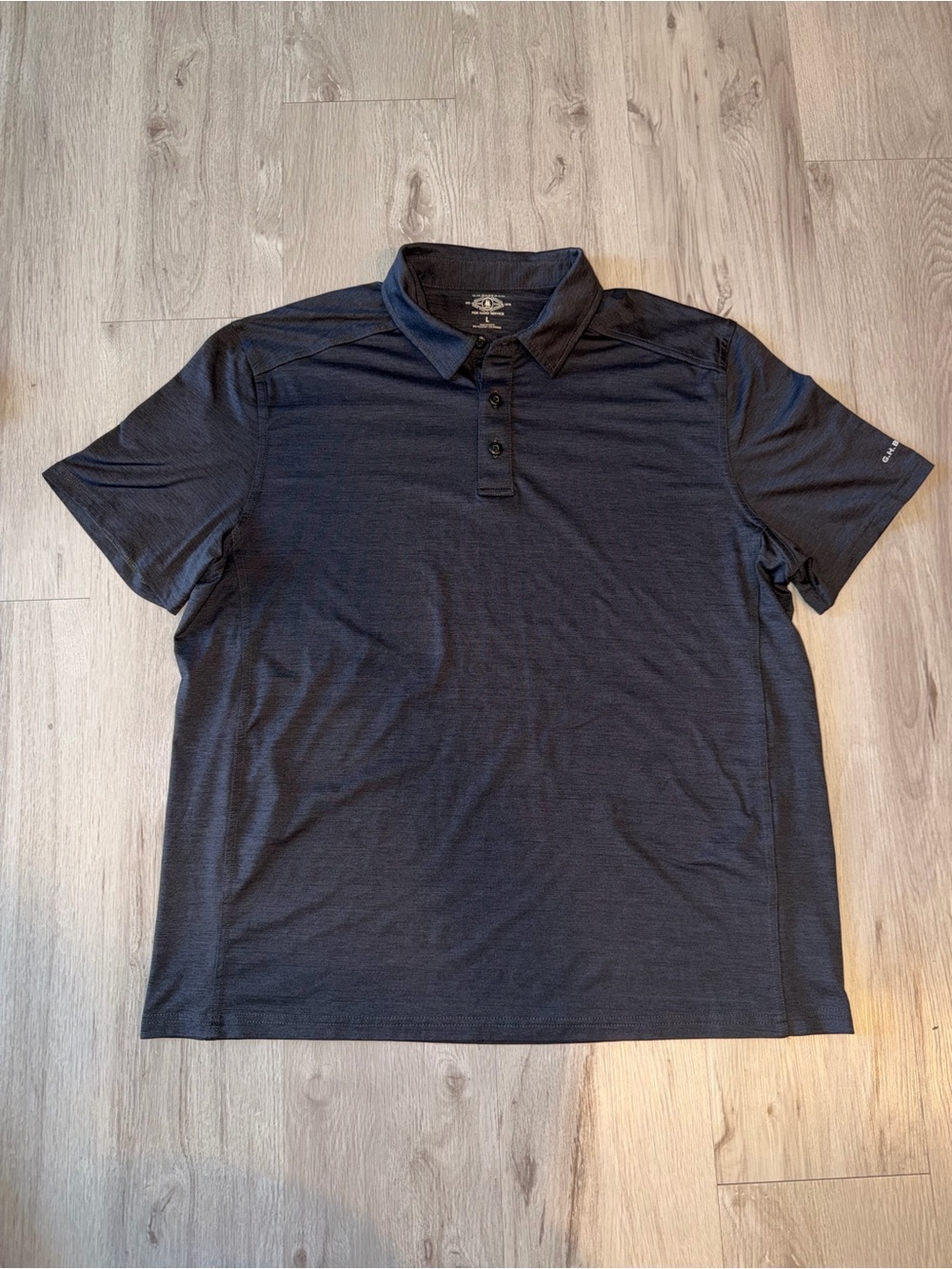 G.H. Bass & Co Men’s Dark Grey Polo Shirt